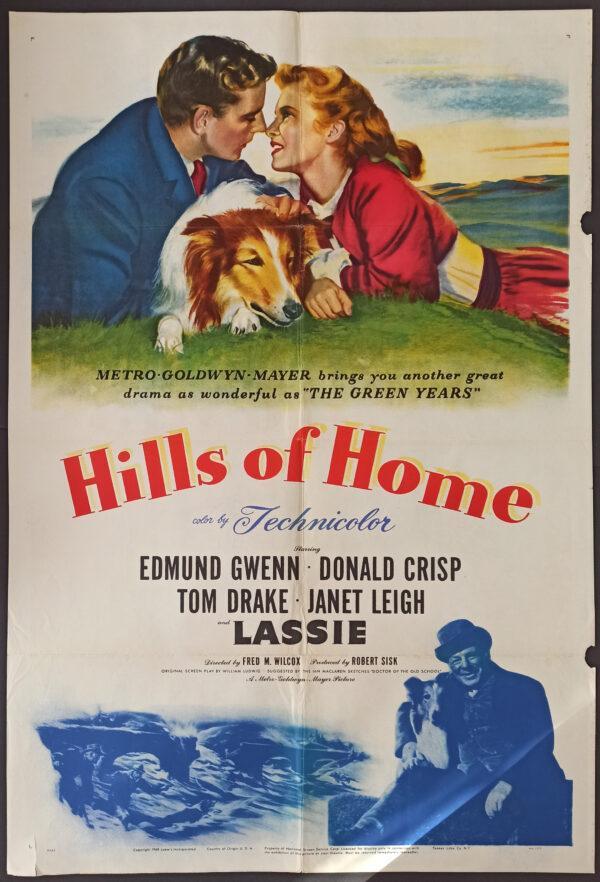 HILLS OF HOME, Lassie, USA 1948 r.