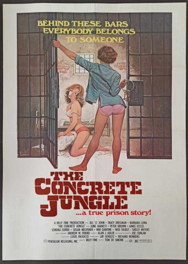 The concrete jungle - plakat filmowy