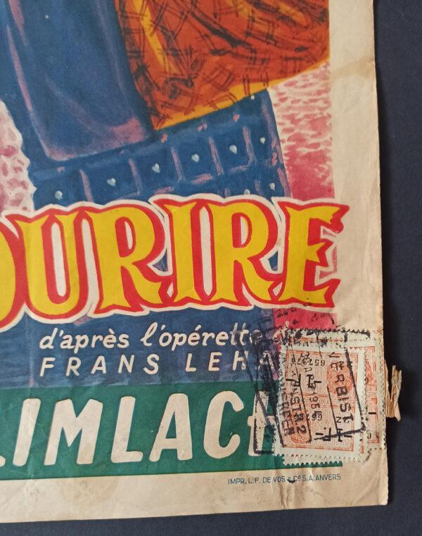 Kraina uśmiechu plakat Jan Kiepura