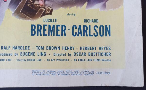 Behind locked doors - plakat filmowy