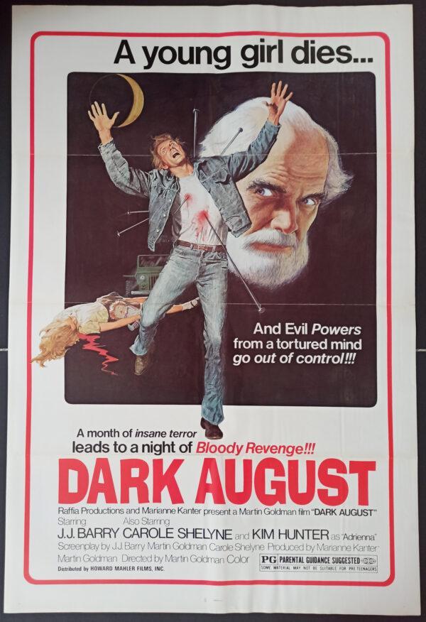 Dark august - plakat filmowy