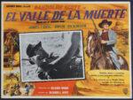 el valle de la muerte - plakat filmowy