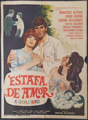 estafa de amor - plakat meksykański