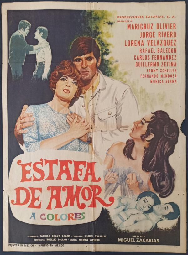 estafa de amor - plakat meksykański
