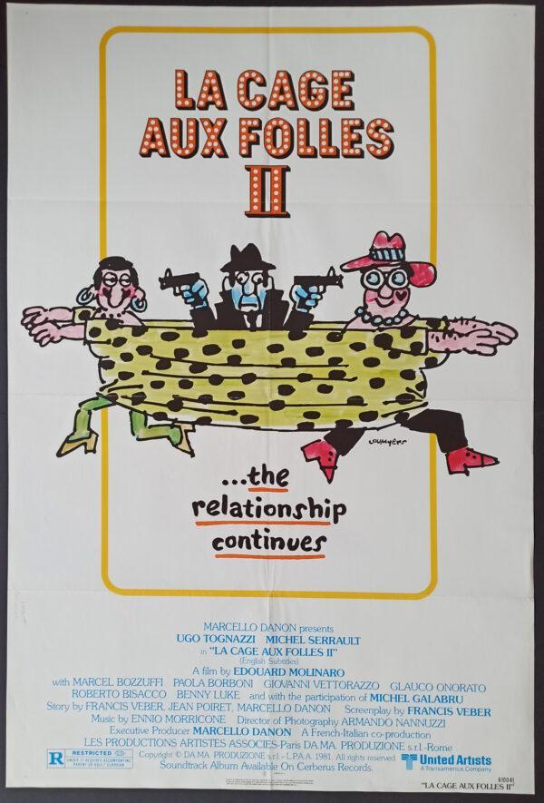 Klatka szaleńców 2 -plakat filmowy