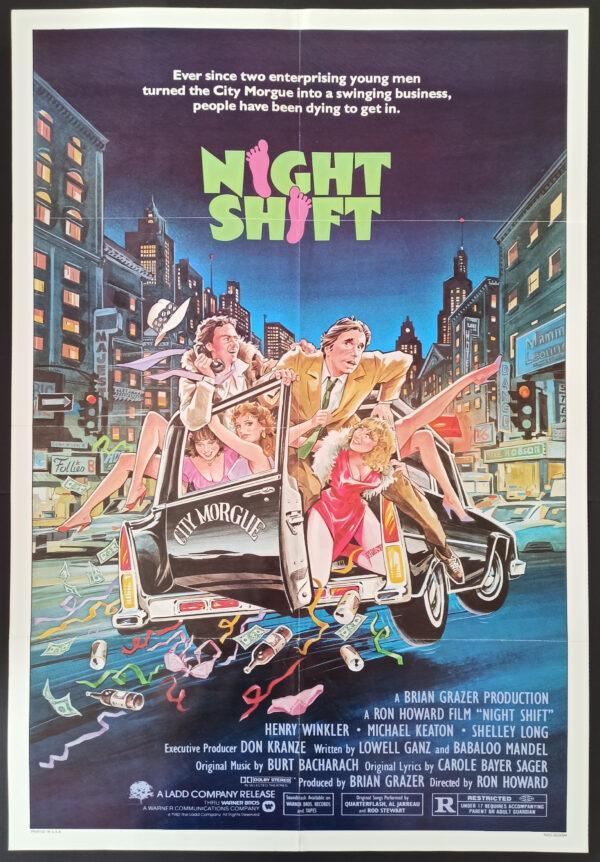 Nocna zmiana plakat filmowy