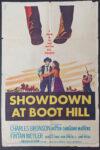 showdown at boothil - plakat filmowy