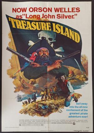 Wyspa skarbów - plakat filmowy